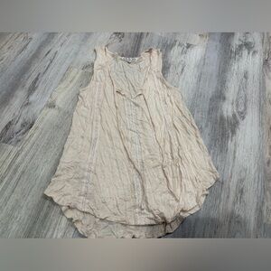 Pink Rose Cream Tank Top